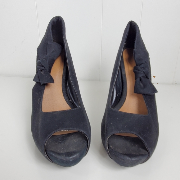 Xhilaration open toe 5" heels size 8.5 - Picture 7 of 11